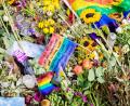 Bild: Christoph Soeder/dpa
Viele gemischte Gefühle kommen nach solchen Nachrichten auf wie der Anschlag auf den CSD in Berlin.
