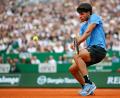Bild: Valery Hache/AFP/dpa
Carlos Alcaraz hat seit April kein Turnier mehr gespielt.(Archivbild)