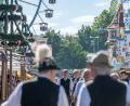 Bild: Armin Weigel/dpa
Das Gäubodenvolksfest in Straubing gilt als das zweitgrößte Volksfest in Bayern nach dem Oktoberfest. (Archivbild)