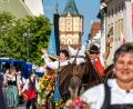 Bild: Armin Weigel/dpa
Beim Gäubodenvolksfest werden bis zum 17. August um die 1,3 Millionen Besucherinnen und Besucher erwartet.