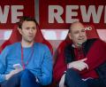 Bild: Rolf Vennenbernd/dpa
Sportgeschäftsführer Simon Rolfes (links) und der Vorsitzende der Geschäftsführung, Fernando Carro (Archivbild)
