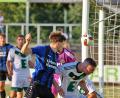 Bild: Dieter Jäschke
Dieser Kopfball des Weideners Adrian Hoti verfehlte das Ammerthaler Tor: Die SpVgg SV Weiden zog im Derby gegen die DJK Ammerthal verdient mit 1:2 den Kürzeren.