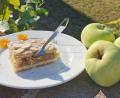 Bild: Heike Heindl/exb
Der gedeckte Apfelkuchen von Heike Heindl wird auf dem Backblech gebacken. Er lässt sich gut einfrieren.