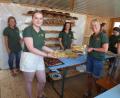 Bild: Robert Birkner
Traditionelle Schmierkuchen gab es natürlich auch.