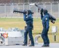 Bild: Carsten Koall/dpa
Die Drohnenabwehreinheit der Bundespolizei wurde im Dezember in Dienst gestellt. (Archivfoto)