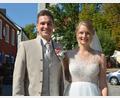 Bild: Josef Rosner
Senta und Andreas Berek haben am Samstag in St. Veit in Wunsiedel geheiratet. Anschließend feierte das Brautpaar im Forsterhof in Konnersreuth.