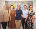 Bild: Stadt Tirschenreuth/Birgit Plößner
Die Verantwortlichen der Rizzi-Ausstellung freuen sich über ein gelungenes gemeinsames Kunst-Highlight: (von links) Kurator Thomas Herrmann, Museumsleiterin Birgit Plößner, Bürgermeister Hans-Peter Schärl, Geschäftsleiter Markus Bergauer und Kuratorin Sabrina Kalcher.