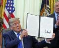 Bild: Jacquelyn Martin/AP/dpa
Trump räumte selbst ein, dass er sich auf unbelegte Behauptungen stütze.