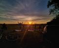 Bild: kaz
Yoga während der Sonnenfinsternis am 12.08.2026 in Kemnath gab's "am Läufer".