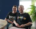 Bild: knz
Dominic Schramm (links) und Felix Merl treten gemeinsam als die Rapper Signature und Feelikx auf.