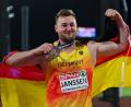Bild: Sven Hoppe/dpa
Henrik Janssen gewann als erster deutscher Diskuswerfer seit zwölf Jahren eine EM-Medaille.