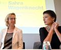 Bild: Martin Schutt/dpa
Zwischen dem Landesverband Thüringen und der Bundesspitze schwelt seit längerem ein Konflikt. (Archivbild)