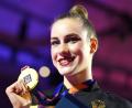Bild: Marijan Murat/dpa
Mehrkampf-Weltmeisterin Darja Varfolomeev hofft in den Einzelfinals auf weitere WM-Medaillen.