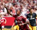 Bild: Daniel Löb/dpa
Mohamed Alì Zoma (M) ist Nürnbergs Top-Torjäger. (Archivbild)