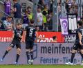 Bild: David Ebener/dpa
Der 1. FC Magdeburg bejubelte einen verdienten Auswärtssieg.