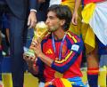 Bild: Julio Cortez/AP/dpa
Wechselt von Barcelona nach Paris: Ferran Torres. (Archivbild)