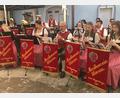 Bild: Werner Robl
Das Mitwirken des Musikvereins Wiesau und Umgebung gehört beim Zoiglfest der Jungen Union im Innenhof beim Stefflwirt zur Tradition.