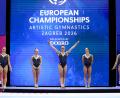 Bild: Igor Kralj/PIXSELL/dpa
Fünf für Deutschland: Das EM-Team der Frauen. (Archivbild)