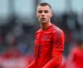 Bild: Sven Hoppe/dpa
Gabriel Vidovic spielt künftig für den Bundesliga-Aufsteiger SC Paderborn. (Archivbild)
