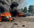 Bild: Uncredited/Ukrainian Emergency Service via AP/dpa
Bei russischen Angriffen auf die grenznahe Region Charkiw gibt es immer wieder viele zivile Opfer.