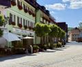 Bild: upl
Die "Hotelrreihe" am Marktplatz in Königstein.