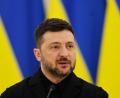 Bild: Mindaugas Kulbis/AP/dpa
Der ukrainische Präsident Wolodymyr Selenskyj hat die stellvertretende Leiterin seines Präsidentenbüros entlassen. (Archivbild)