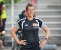 Bild: Soeren Stache/dpa
Trainerin Eta ist bei ihrem Debüt bei den Union-Frauen gleich gefordert. (Archivbild)