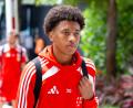 Bild: Sven Hoppe/dpa
Cassiano Kiala ist beim FC Bayern eine Nachwuchshoffnung. (Archivbild)
