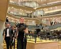 Bild: Anna Haberkorn
Ein ganz besonderes Erlebnis für Nachwuchsmusikerin Anna Haberkorn (vorne): Das Konzert mit der Norddeutschen Orchesterakademie in der Elbphilharmonie in Hamburg.