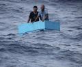 Bild: --/Semar/dpa
Die Männer wurden im Pazifik rund 240 Kilometer vor der mexikanischen Küste aufgefunden.