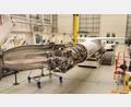 Bild: Ron Beard/NASA/dpa
Das "LINK"-Raumfahrzeug steht in einer Halle. (Archivbild)