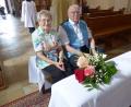 Bild: Sieglinde Schärtl
Das Jubelpaar Anni und Herbert Braun, das am 19. August ihr 65 Ehejubiläum, die Eiserne Hochzeit, in der St.-Sebastian-Kirche feiern konnte.