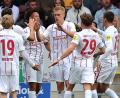 Bild: Robert Perry/PA Wire/dpa
Spielentscheider: Matthias Ginter (M.) traf doppelt beim Freiburger Auswärtssieg.
