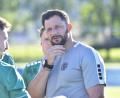 Bild: Hubert Ziegler
Dominic Rühl, Trainer der DJK Gebenbach, setzt auf eine Top-Einstellung seiner Jungs..
