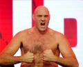 Bild: Bradley Collyer/PA Wire/dpa
Hält sich wie gewohnt mit Schimpftiraden nicht zurück: Tyson Fury. (Archivbild)