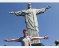 Bild: Wolf/privat
Philipp Wolf 2016 vor der Christusstatue in Rio de Janeiro. Der Altenstädter erlebte in Brasilien eine "bombastische Zeit", wie er jetzt erzählte.