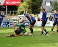 Bild: PIXMAWI - SPORTFOTOS MARIO WIEDEL
Brenzlige Szene im Weidener Strafraum: Die SpVgg SV übersteht die Situation jedoch ohne Gegentor.