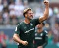 Bild: Selim Sudheimer/dpa
Da ist er wieder: Niclas Füllkrug meldet sich mit einem Tor bei den Werder-Fans zurück.
