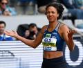 Bild: Sven Hoppe/dpa
Malaika Mihambo kam in der Diamond League in Polen nicht in die Nähe der Podestplätze. (Archivbild)