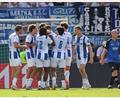 Bild: Fabian Kleer/dpa
Hertha-Jubel über das 1:0 im Ludwigspark von Saarbrücken.