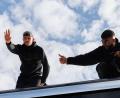Bild: Carsten Koall/dpa
Auftritt von Rapper Capital Bra und Samra in Kreuzberg