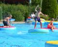 Bild: Josef Rosner
Spiele auf dem Wasser machten dennoch Spaß.