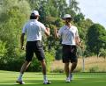 Bild: Frank Föhlinger / @golfmomente
Im Doppel mit seinem besten Freund Niklas Scharbauer gewann Marian Ludwig (rechts) beide Duelle.