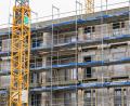 Bild: Patrick Pleul/dpa
Der Wohnungsbau erlebte seit 2023 einen Einbruch. (Archivbild)