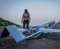 Bild: Dan Bashakov/AP/dpa
Ein ukrainischer Drohnenangriff soll mehrere Zivilisten im russisch besetzten Teil des Gebietes Luhansk getötet haben. (Archivbild)