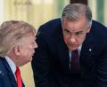 Bild: Evelyn Hockstein/Pool Reuters/dpa
Für Carney ist die Eskalation eine Bewährungsprobe. (Archivbild)