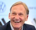 Bild: Florian Wiegand/dpa
DFB-Vizepräsident Hans-Joachim Watzke sieht derzeit keinen starken Gegenkandidaten für den umstrittenen FIFA-Boss Gianni Infantino. (Archivbild)