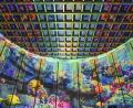 Bild: Roman Beranek
Mit „Pixel Zoo Ocean“ verwandelt sich die Schwimmhalle tagsüber in ein riesiges, digitales Aquarium.