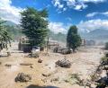 Bild: -/RSS via Xinhua/dpa
Ein von der Sturzflut betroffenes Gebiet im nepalesischen Distrikt Nuwakot.