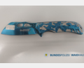 Bild: Bundespolizei Waidhaus
Dieses Springmesser hatte der 36-Jährige dabei.
